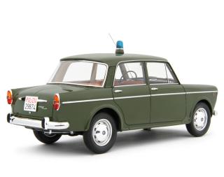 Fiat 1100D Polizia 1962 Verde militare Laudoracing 1:18 Resinemodell (Türen, Motorhaube... nicht zu öffnen!)